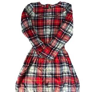 Hanna Andersson Red Plaid Dress size 150